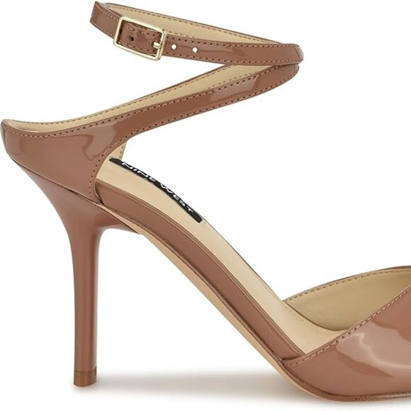 Nine West "Devans" Heeled Sandals - Natural - Picture 3 of 7